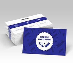 Tarjetas de presentación Suede