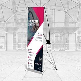 X-Style Outdoor Banner Stands